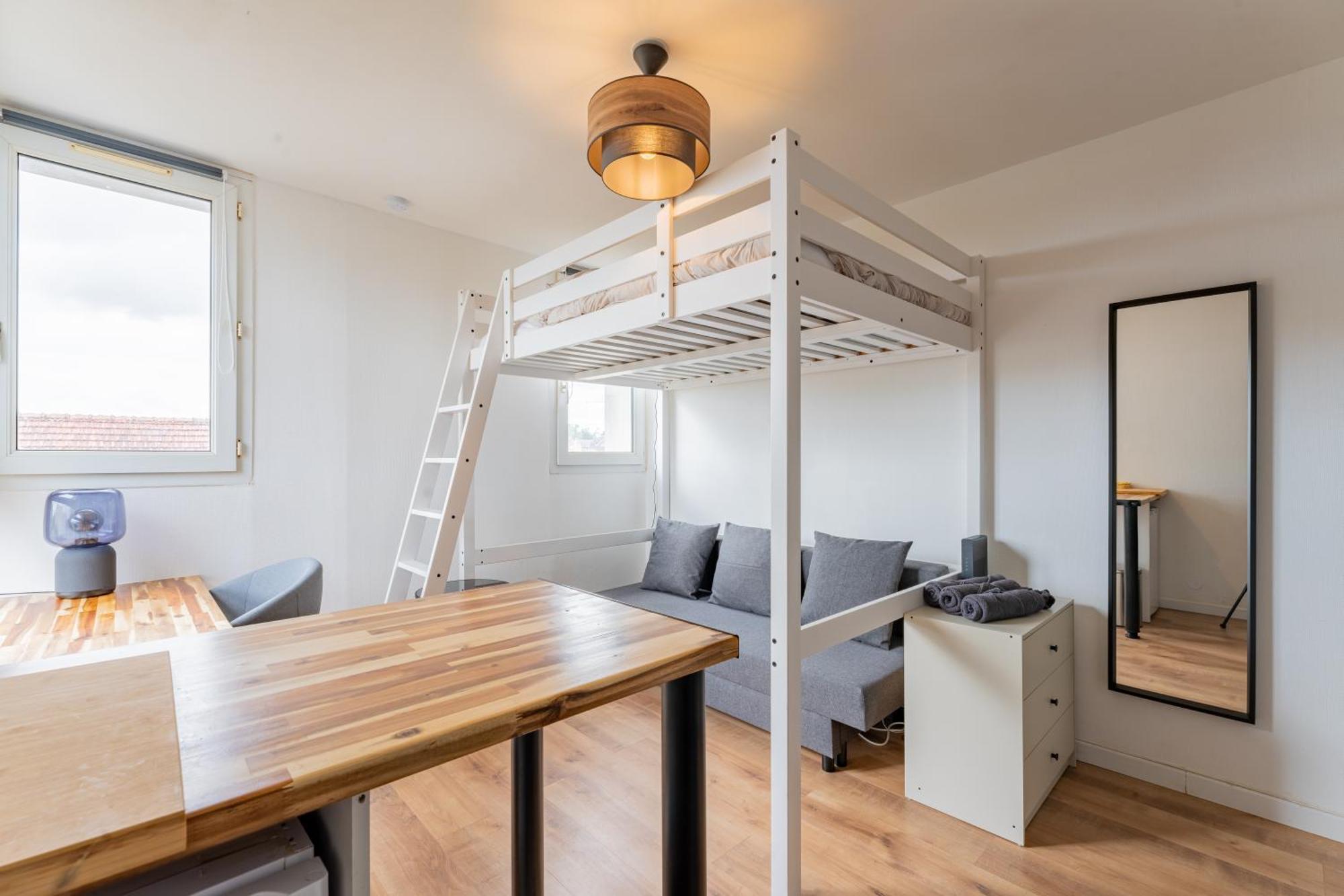 דירות אראס Charlemagne - Studio Confortable Avec Parking Gratuit - Quelques Pas De La Gare, Cuisine, Wifi מראה חיצוני תמונה